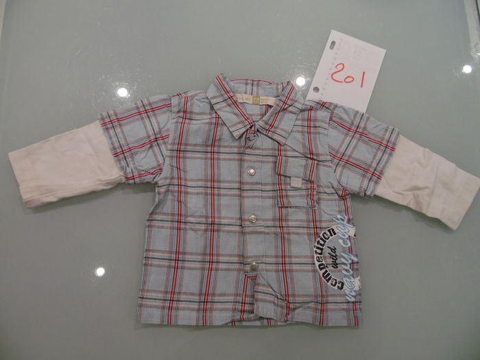 chemise 6 mois manche longue tape a l'oeil