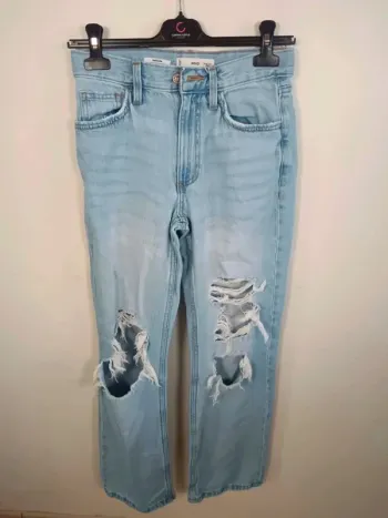 C26 jeans bleu mango 34