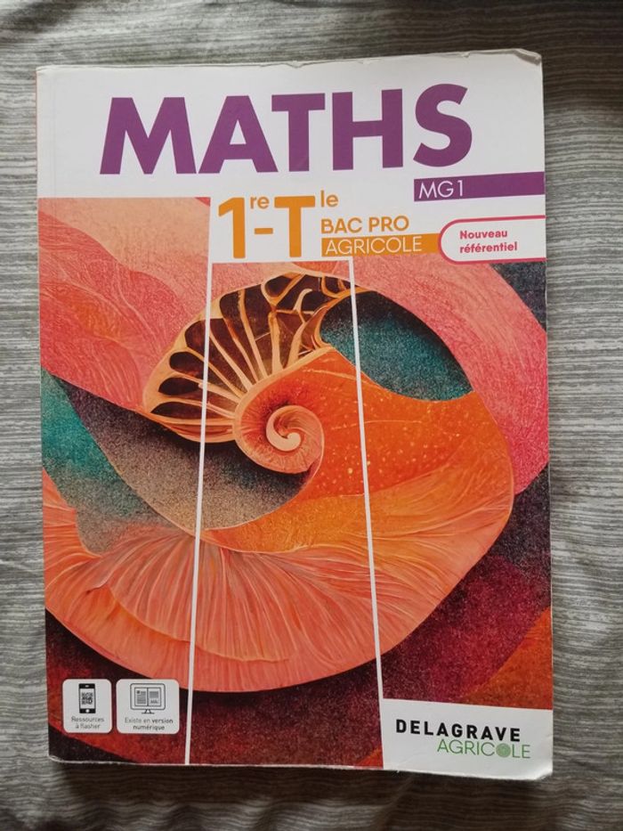 Mathematiques 1ère et terminale bac pro agricole