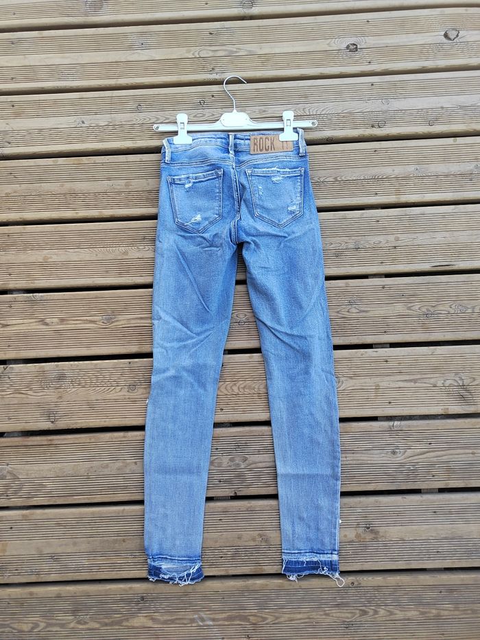 Jean Skinny Femme Taille Basse – Taille 32 / XXS – Très Bon État – Tally Weijl - photo numéro 10