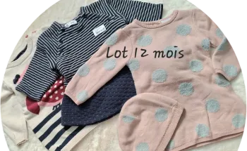 Lot de 3 robes manches longues taille 12 mois