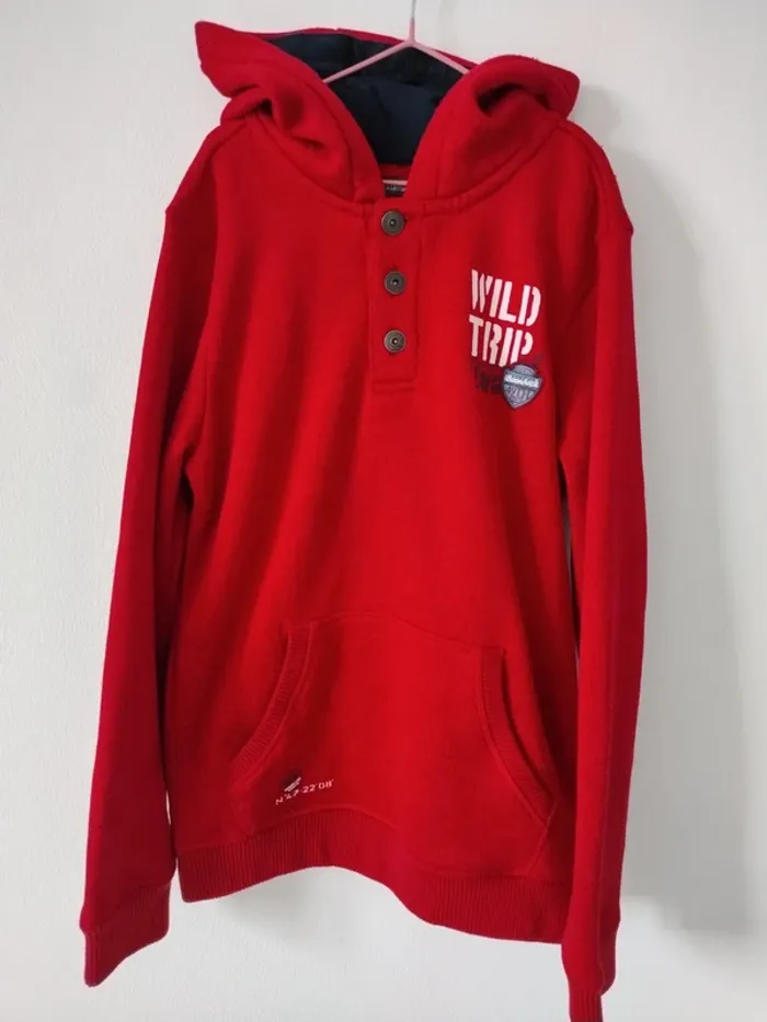 Sweat garçon à capuche