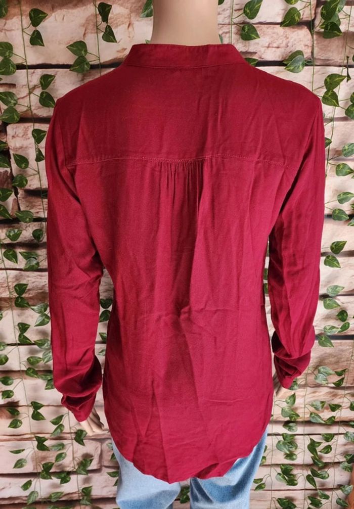 🌸Blouse Bordeau Pull&Bear Taille 36🌸 - photo numéro 3