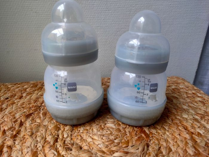 Lot de biberons mam 130ml