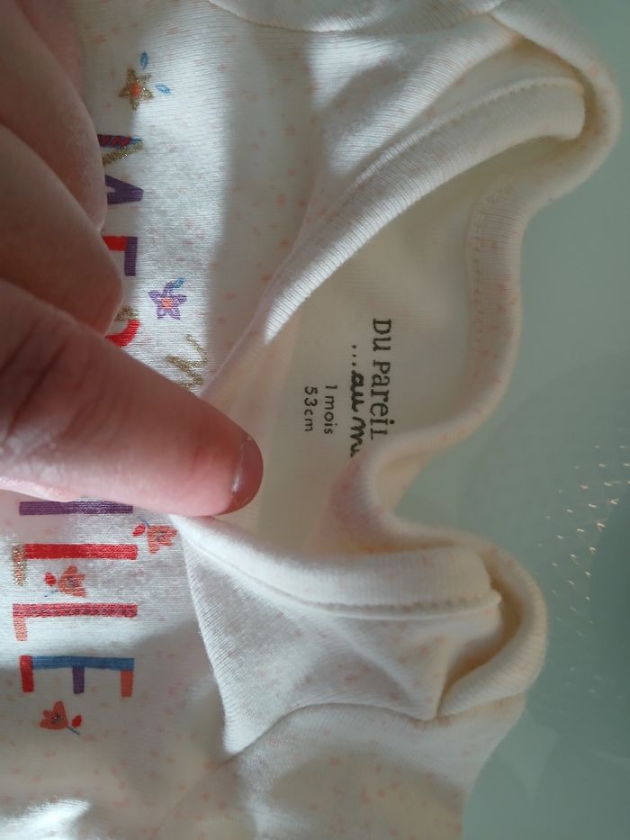 BODY MANCHES COURTE MERVEILLE DPAM - photo numéro 2