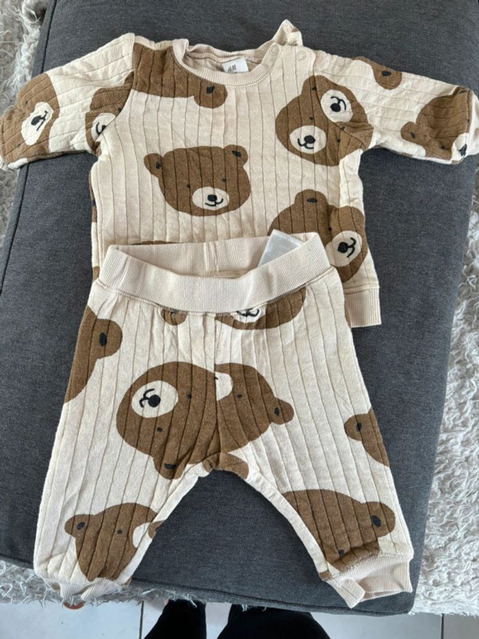 Ensemble ourson h&m