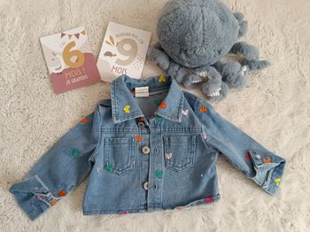 Veste en jean 6 mois