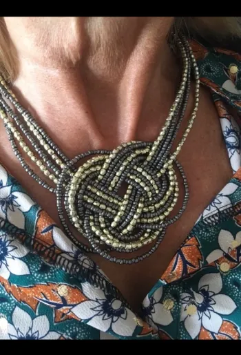 Collier en perles