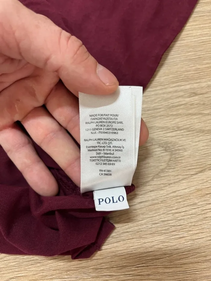 T-shirt à manches longues, Ralph Lauren très bon état- Taille M - photo numéro 5