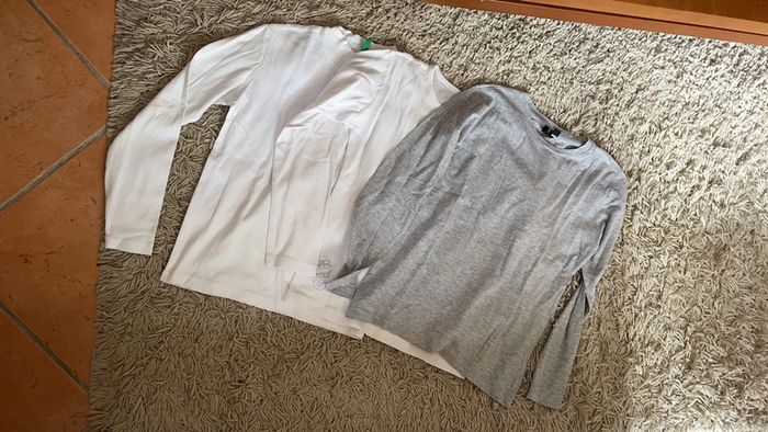 Lot tee-shirts ML garçon T10 ans