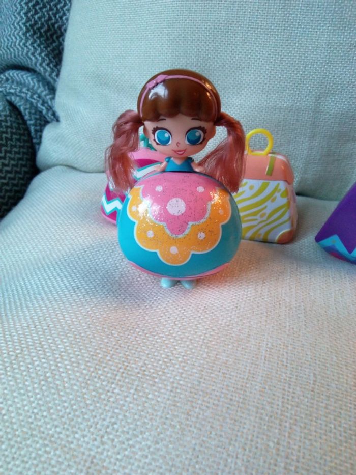 Lot de 4 petites poupées transformables en sac à main - photo numéro 13