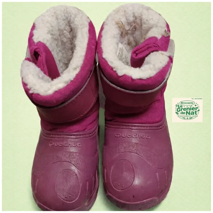 Bottes rose taille 24/26