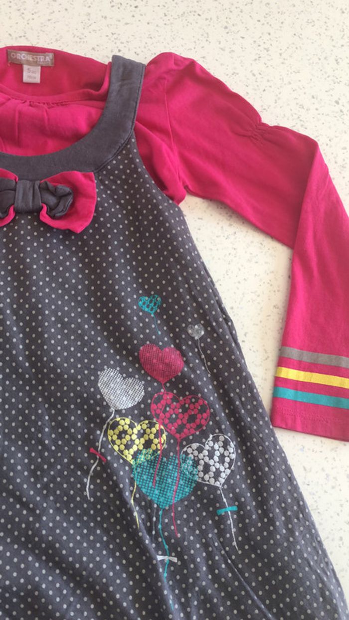 Robe à manches longues fille 5 ans - photo numéro 2