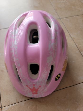 Casque velo princesse 52-56 cm btwin