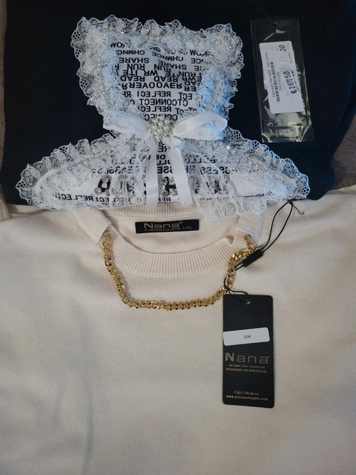 Lot de 2 pulls neufs avec étiquettes🧸 - photo numéro 3