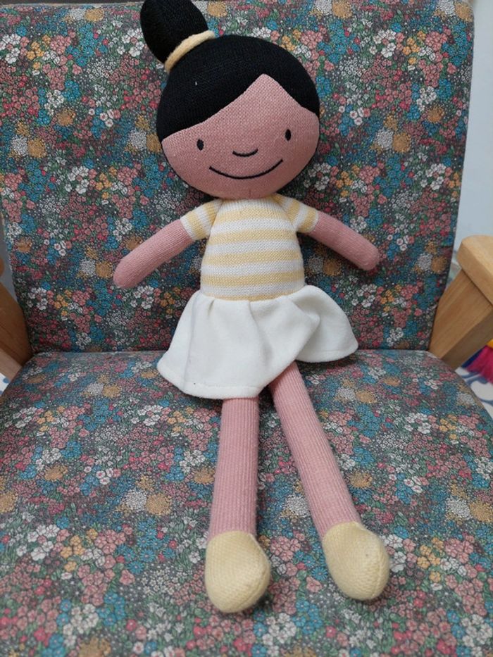 #01 Doudou poupée de chiffon Sostrene Grene