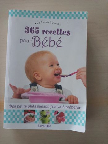 Livre recette bébé