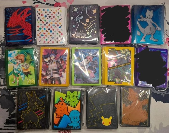 Protèges cartes pochettes sleeves x65 Neuf