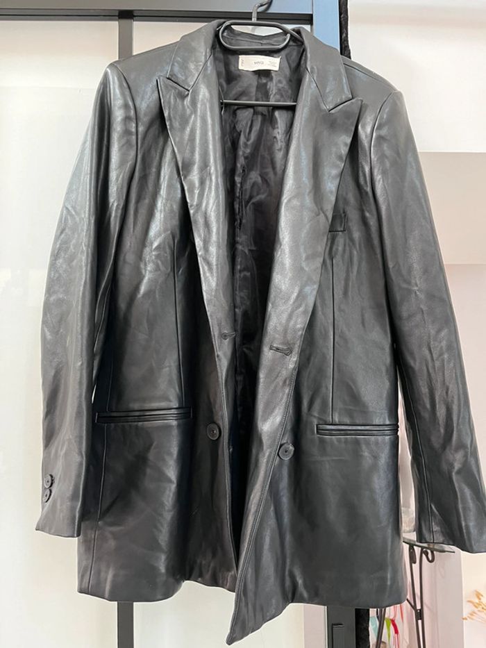 Blazer similicuir