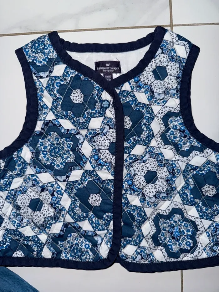 Chemise + boléro Sergent major 9 mois - photo numéro 3