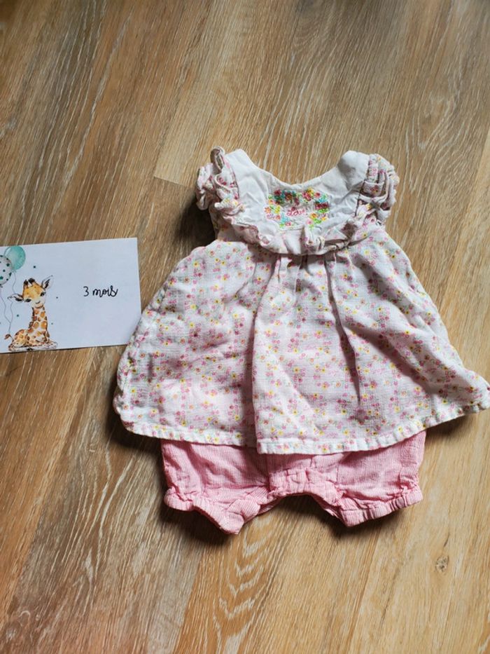 Robe combishort 3mois