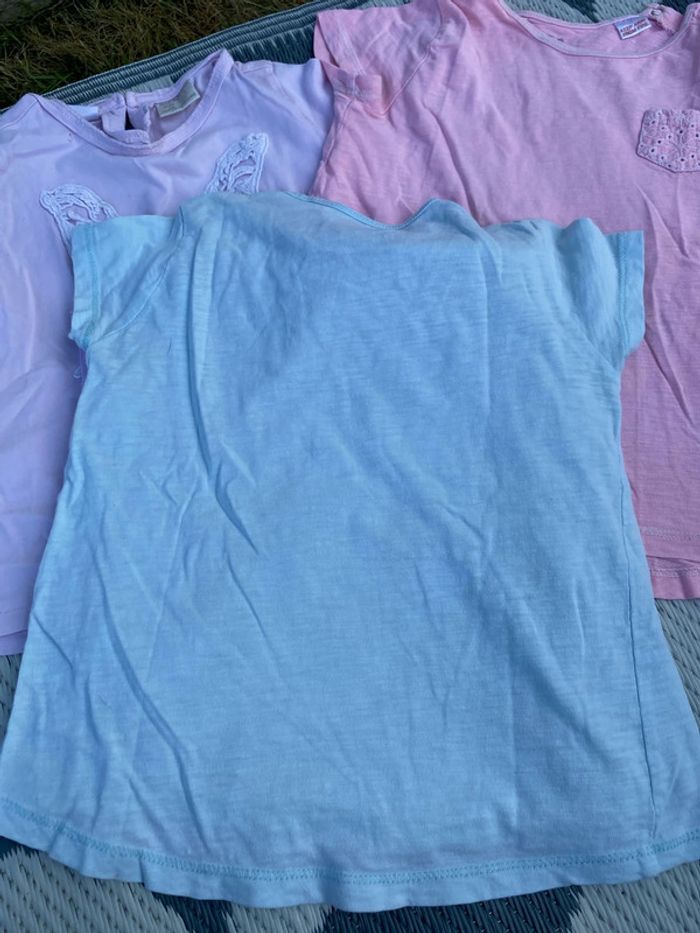 Lot de 4 t shirt Zara babygirl - photo numéro 6