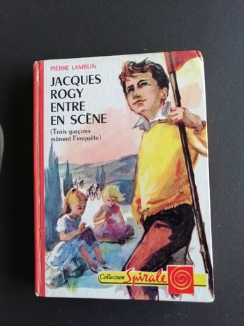 Livre collector Jacques Rogy entre en scène de Pierre Lamblin
