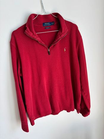 Pull Ralph Lauren rouge taille M