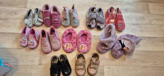 Lot chaussons/chaussures fille 18-27