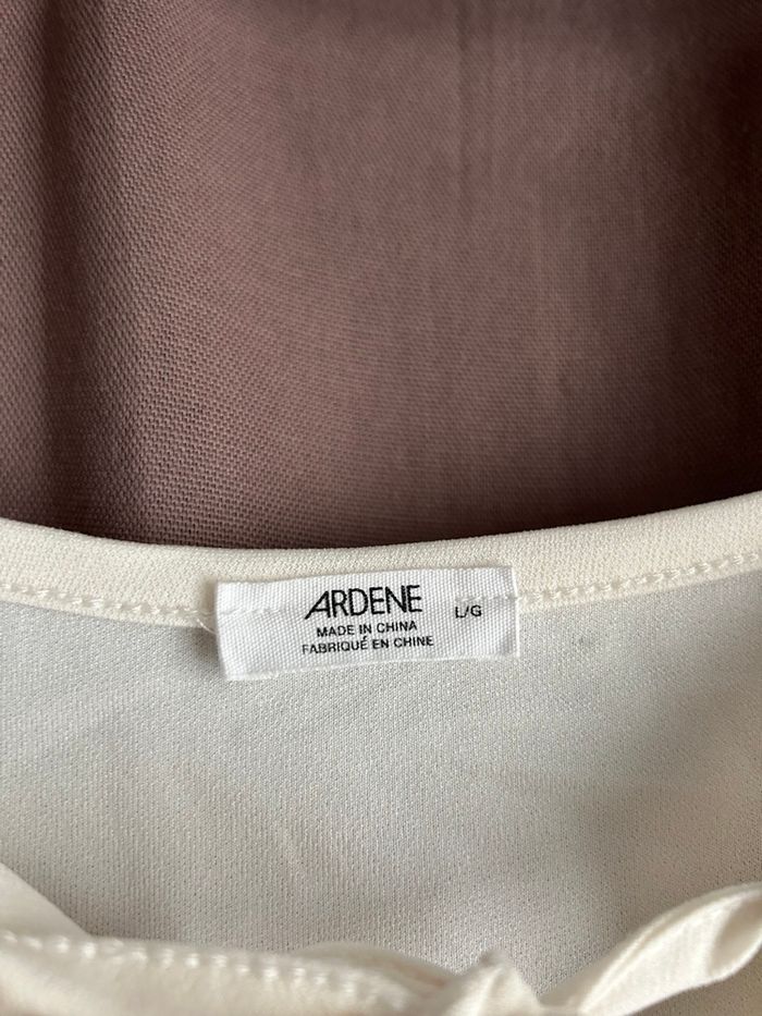 Crop top blanc manche longue - photo numéro 7