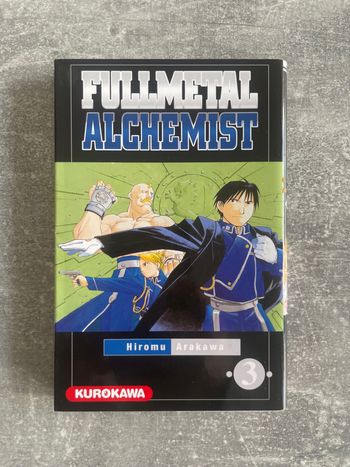 Manga fullmetal alchimist / full metal alchimist tome 3 en version française.