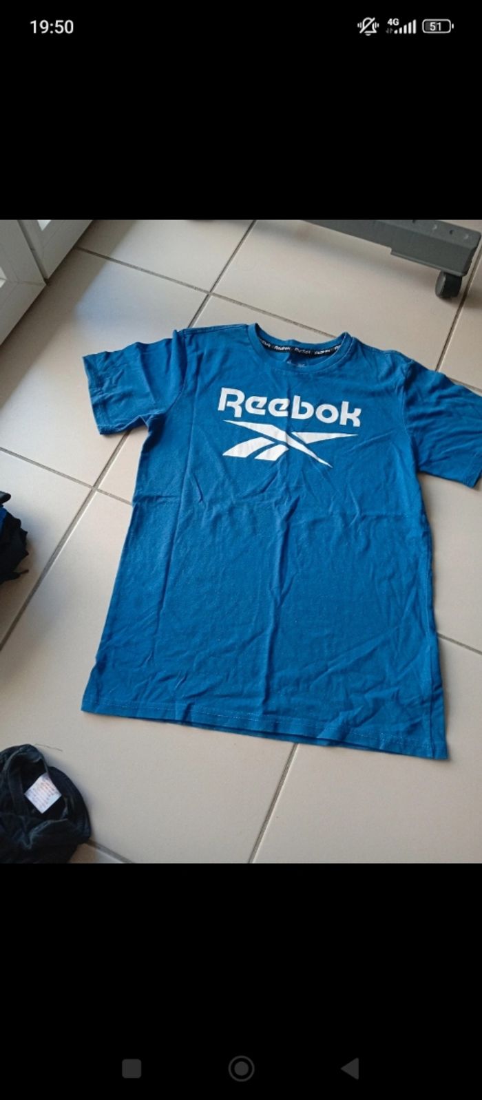 Tee shirt Reebok 13/14 ans