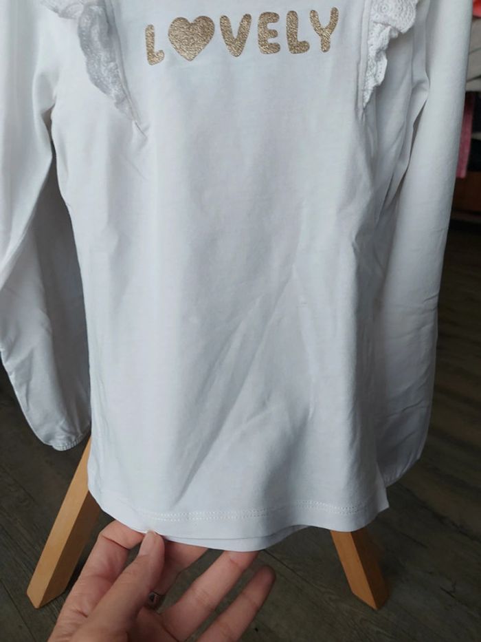 Tee-shirt manches longues blanc Orchestra 5 ans - photo numéro 6
