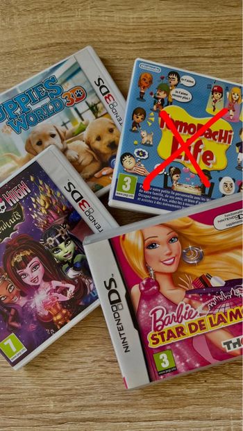 lot de jeux nintendos 3ds