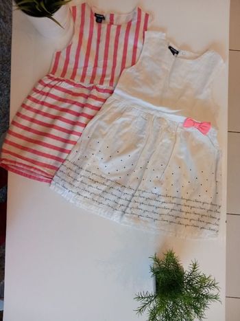 Lo 2 robes été bébé fille