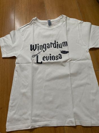 Tee-shirt blanc avec impression Harry Potter