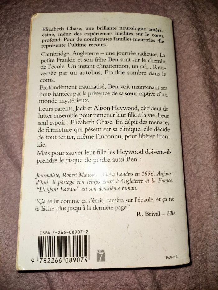 Livre l'enfant lazare - photo numéro 2