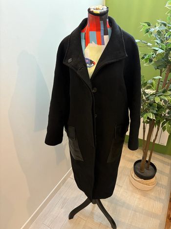 Manteau long en laine Zara Taille 38