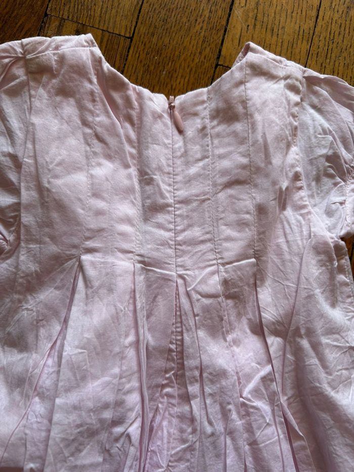 Robe rose poudré Chloé Baby – 6 mois - photo numéro 3