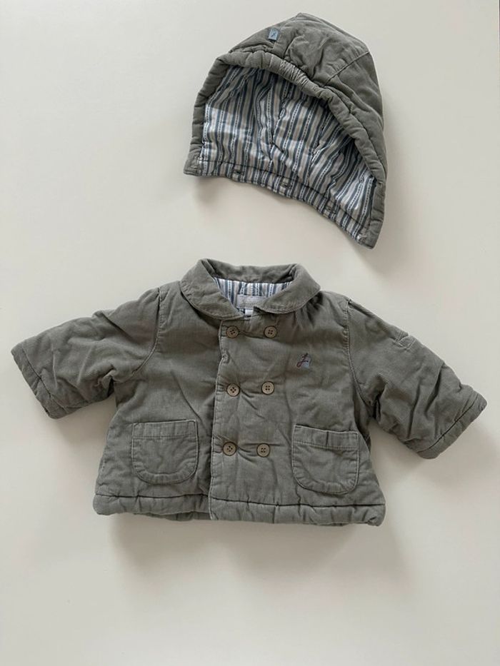 Manteau en velours côtelé - 3 mois - Jacadi