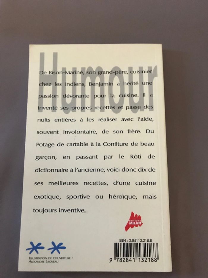 Livre La terrible cuisine de Benjamin - photo numéro 2