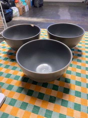 Lot 3 bol gris