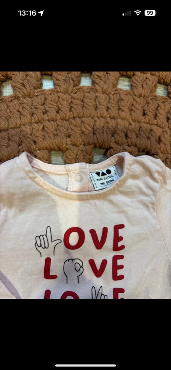 Tee shirt manches longues 🌷 - photo numéro 2