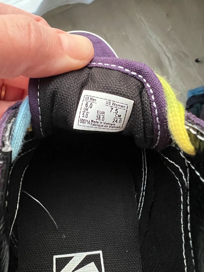 Vans Old Sokol Tie dye pointure 38 - photo numéro 14