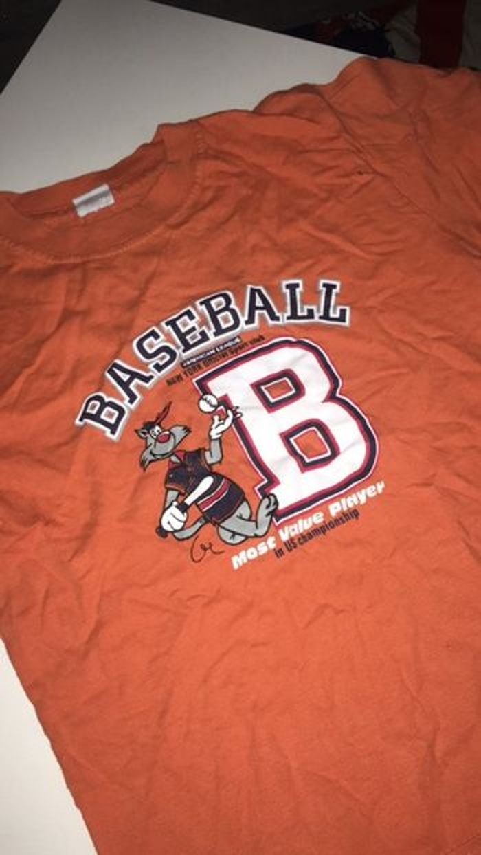 Teeshirt orange - photo numéro 2