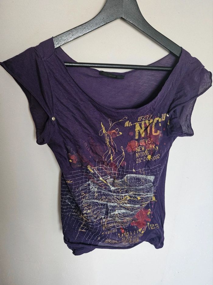 T-shirt Salsa taille S - photo numéro 2