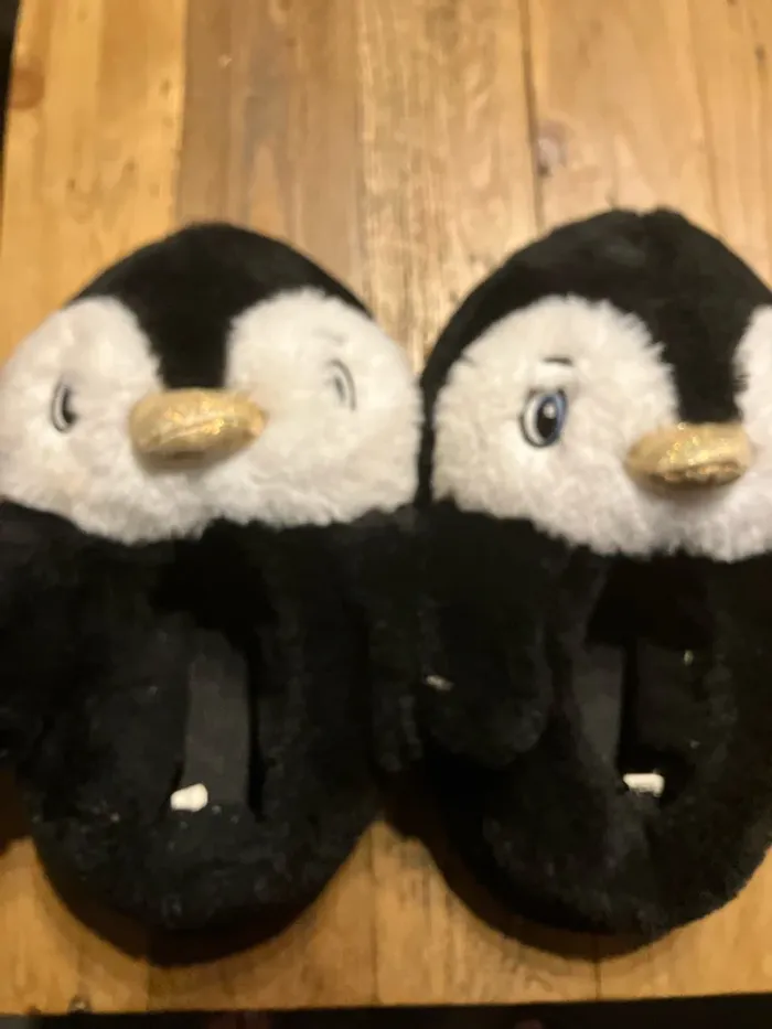 Chaussons pingouins 34