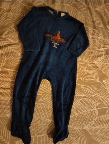 Pyjama bleu marine foncé