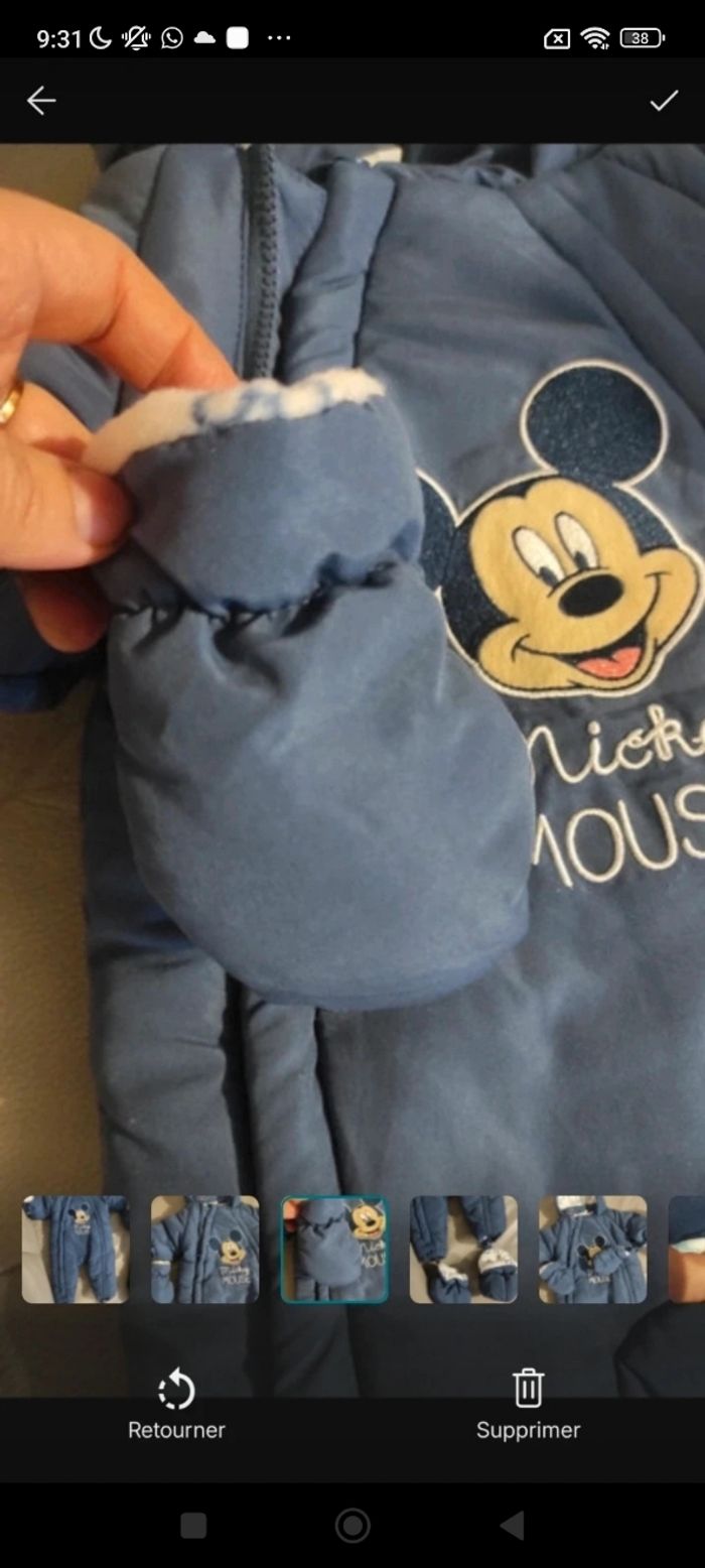 Combinaison hiver bébé garçon neuve - photo numéro 3