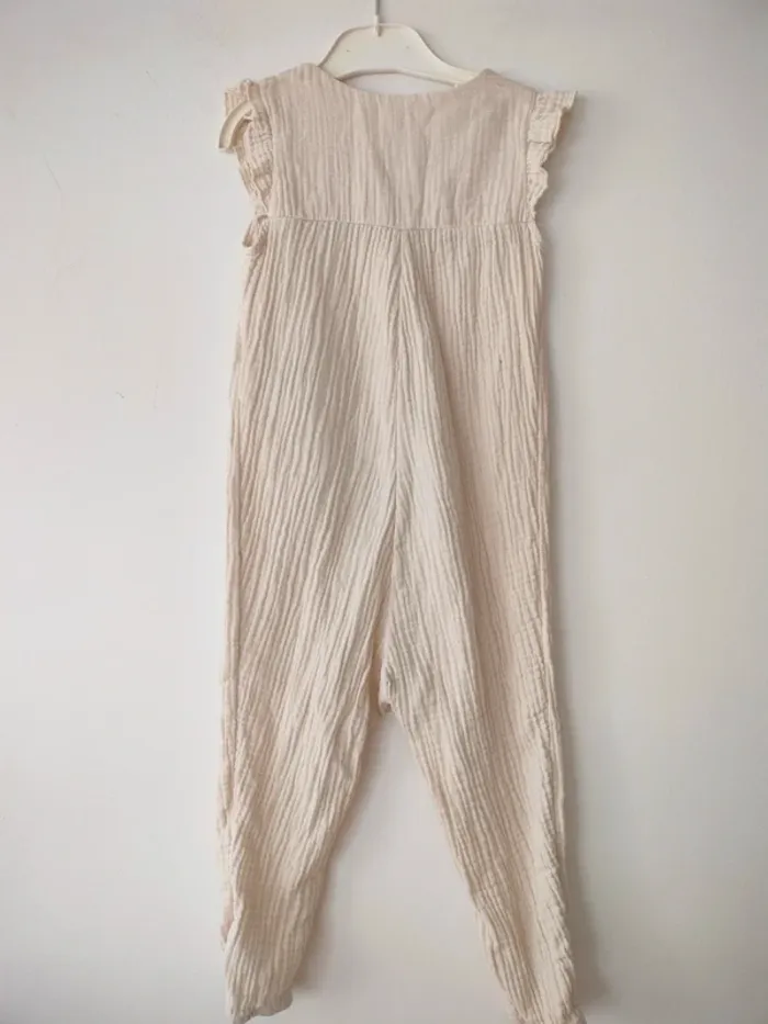(e) combi gaze de coton H&M 92cm - photo numéro 3